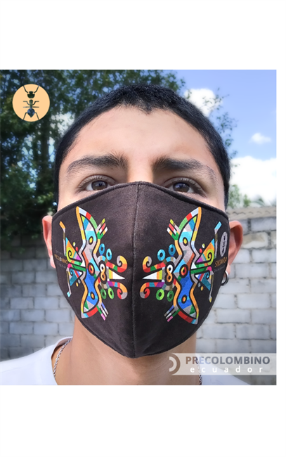 Imagen de "PRECOLOMBINO" Mascarilla unisex