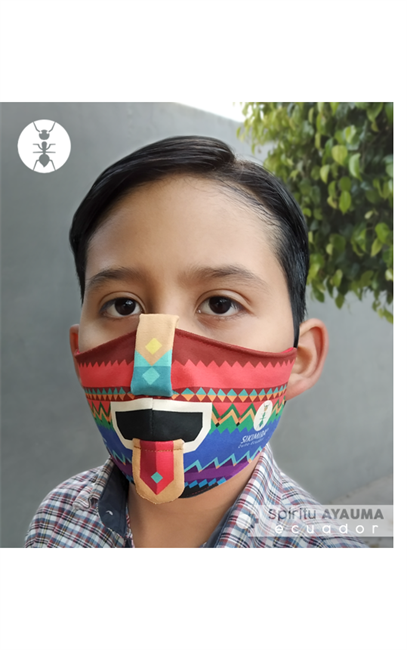 Imagen de "AYA UMA" Mascarilla-niños-unisex