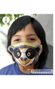 Imagen de "OSO DE ANTEOJOS" Mascarilla infantil - unisex