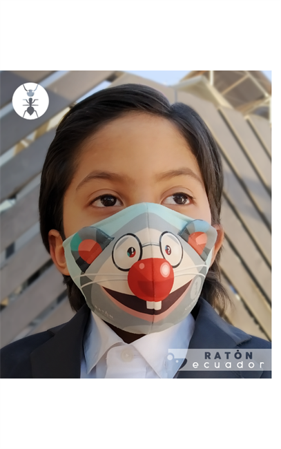 Imagen de "RATÓN" Mascarilla infantil - unisex